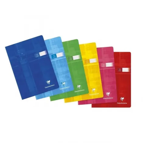 Zeszyt Clairefontaine A5/16/90g trzylinia